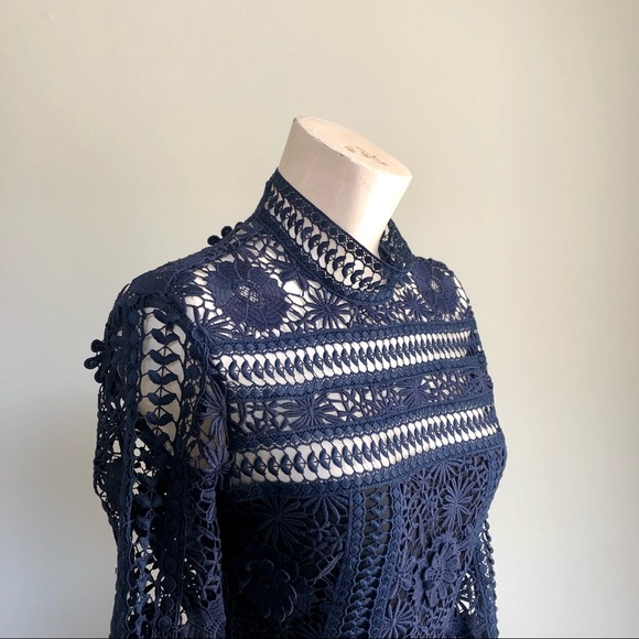 Self Portrait crochet dress - Picture 5 of 7